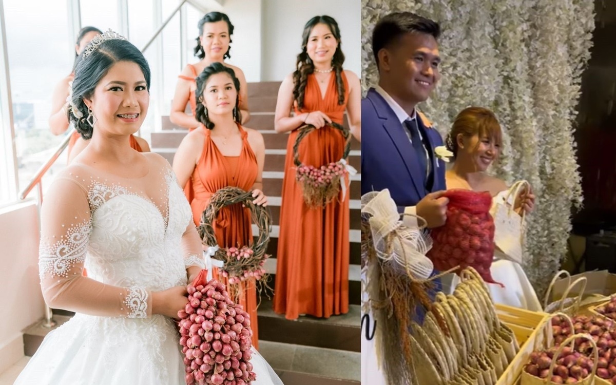 Bão giá tại Philippines: Khi hành trở thành quà cưới và hoa cưới
